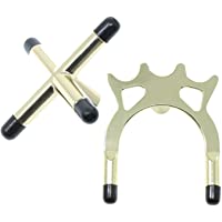 Waycreat Brass Smart Pool Snooker Table Cue Brass Cross Con Cabeza de Araña (1 Pieza Cruz Resto + 1 Piezas Araña Resto…